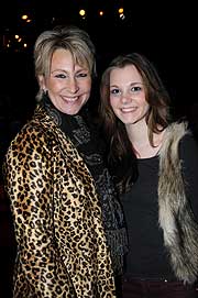 Claudia Jung kam mit Tochter (©Foto: Ingrid Grossmann)